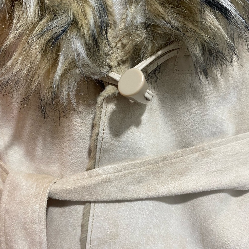 Carlo Pozzi Collection Faux Fur coat SZ L - Picture 8 of 11
